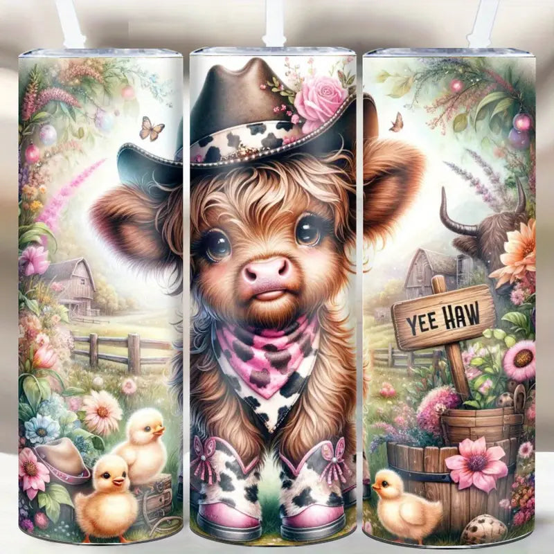 Baby Highland Yee Haw 20oz Stainless Steel Tumbler
