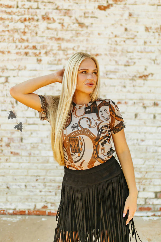 My Lucky Mesh Tee By 2Fly