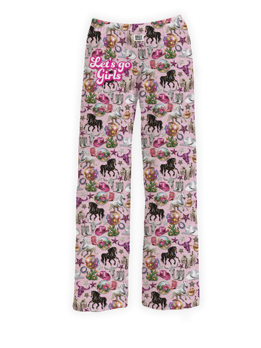 Glam Cowgirl Pajama Pants By Brief Insanity