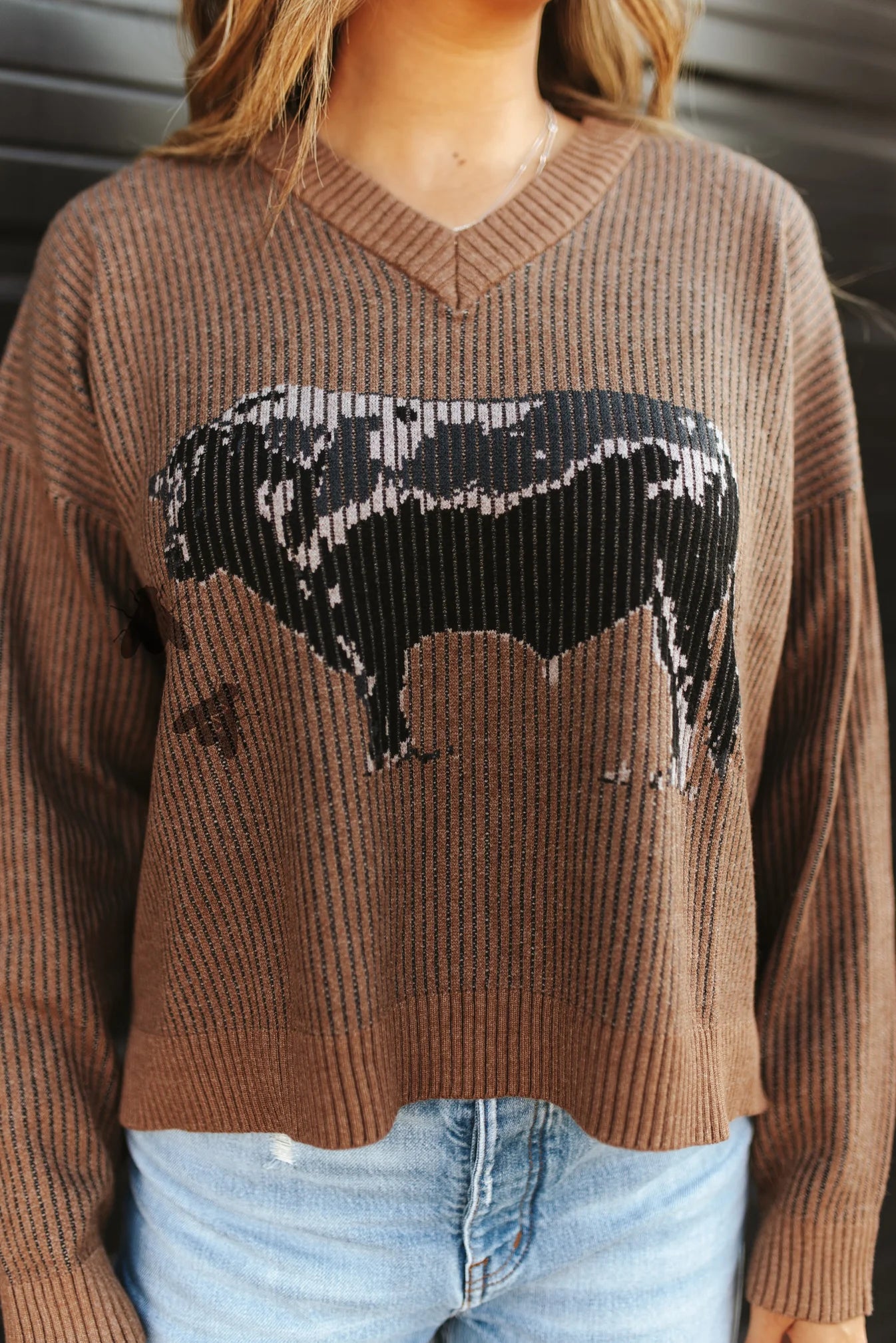 Angus Highway Brown Knit By 2Fly