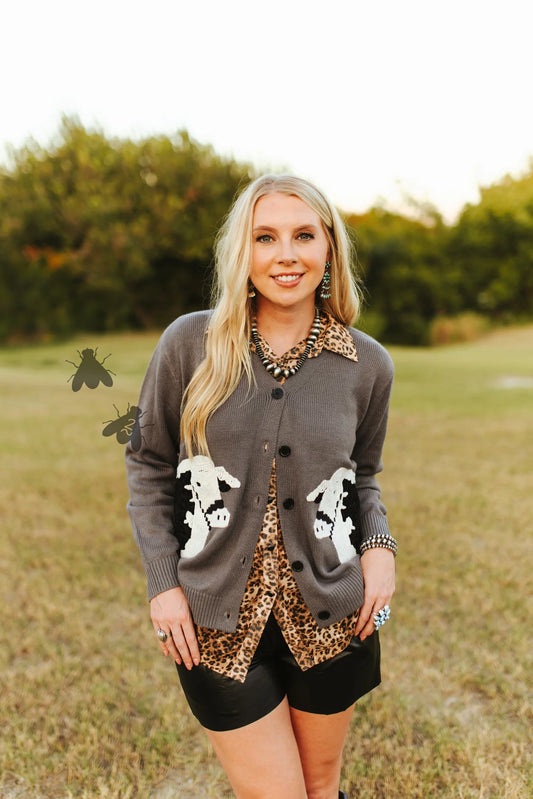 Cattle Cardi - Black Baldy By 2Fly