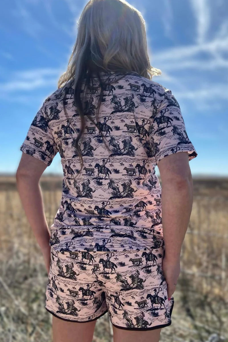 Day Workin Top- Blush By Sterling Kreek