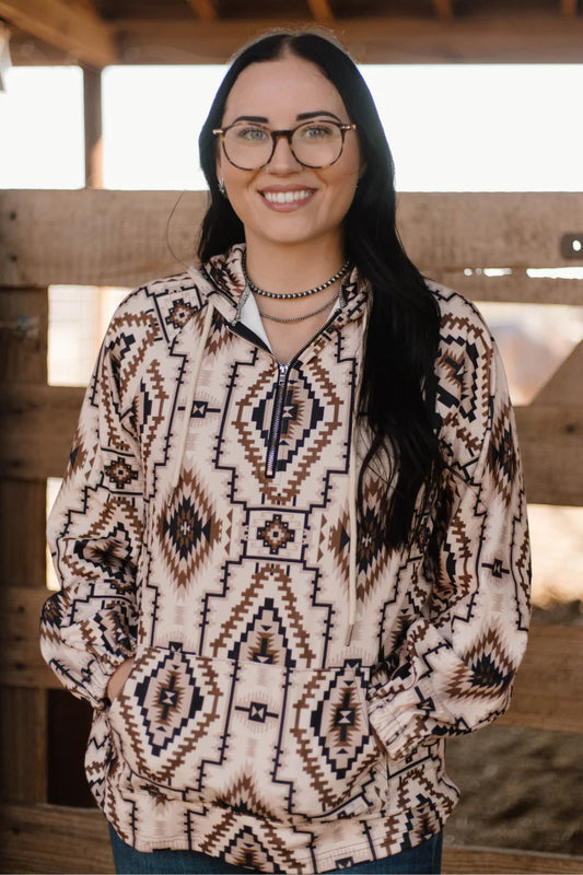 Desert Sands Oversized Pullover By Sterling Kreek