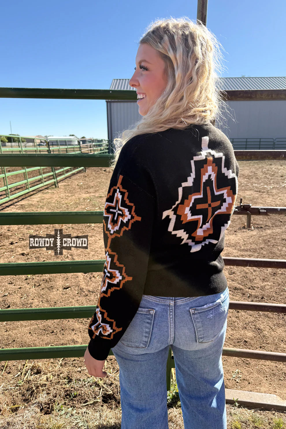 Santa Fe Sweater By Rowdy Crowd