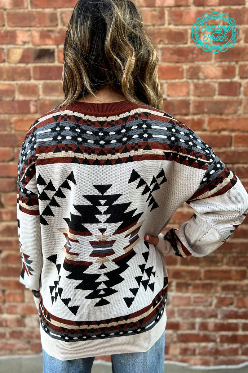 Lean On Me Knit Sweater By Sterling Kreek