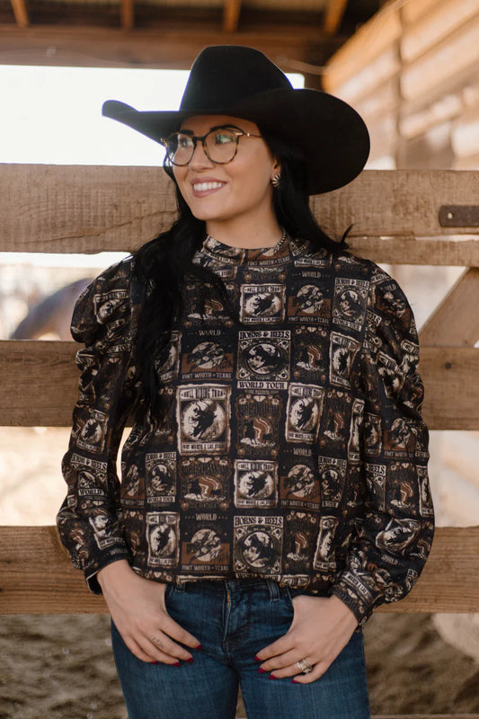 Prairie Playbill Top By Sterling Kreek