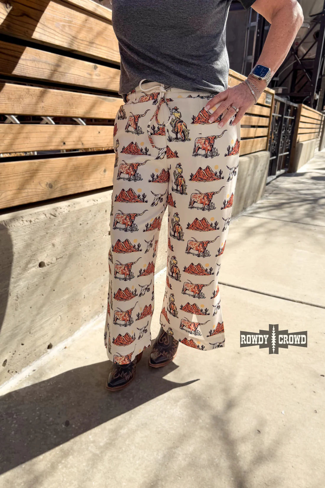 Tapaderos Pants By Rowdy Crowd