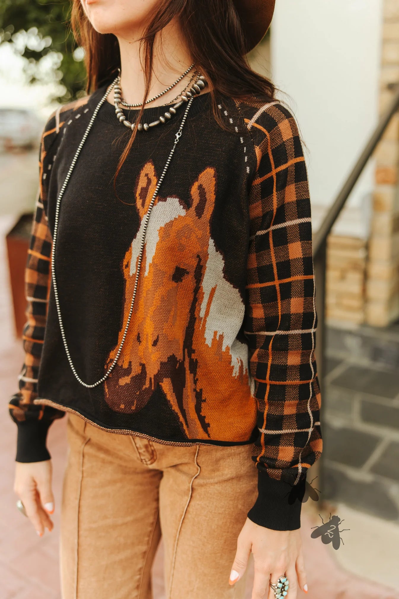Side Pony Sweater By 2Fly