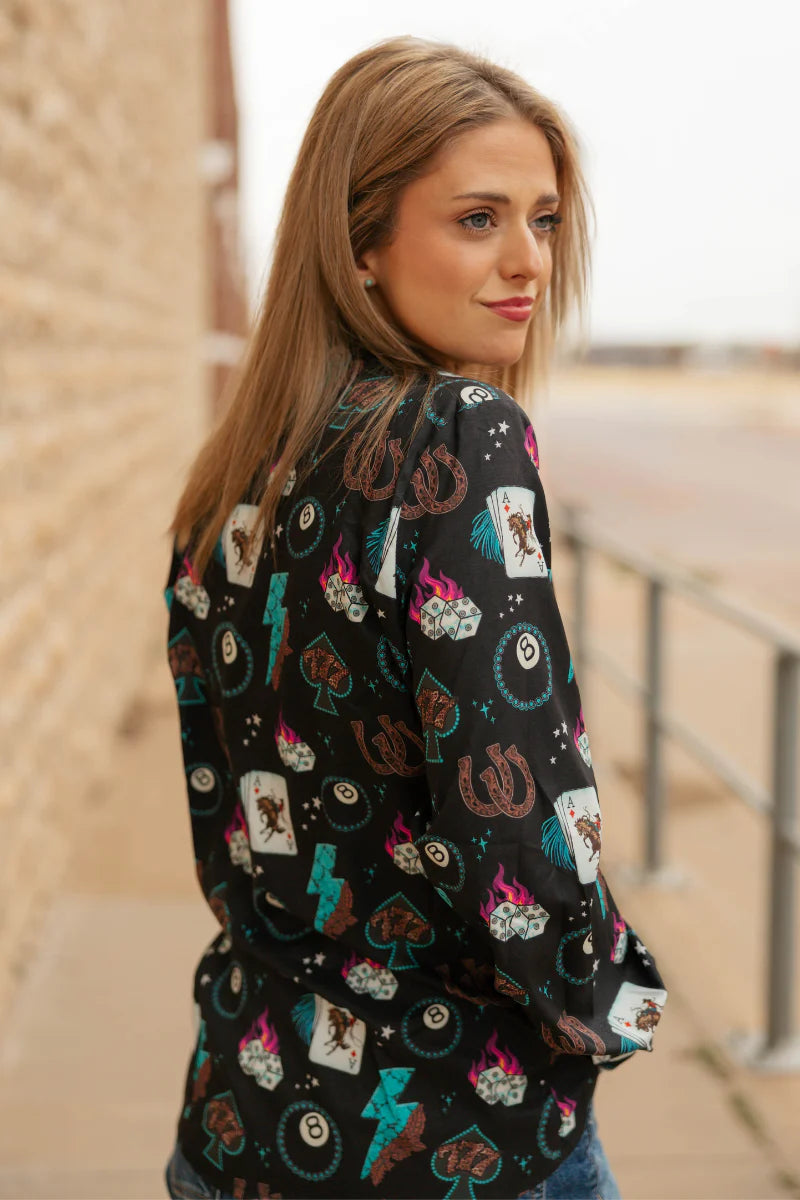 Cowgirl Charm Button Up By Sterling Kreek