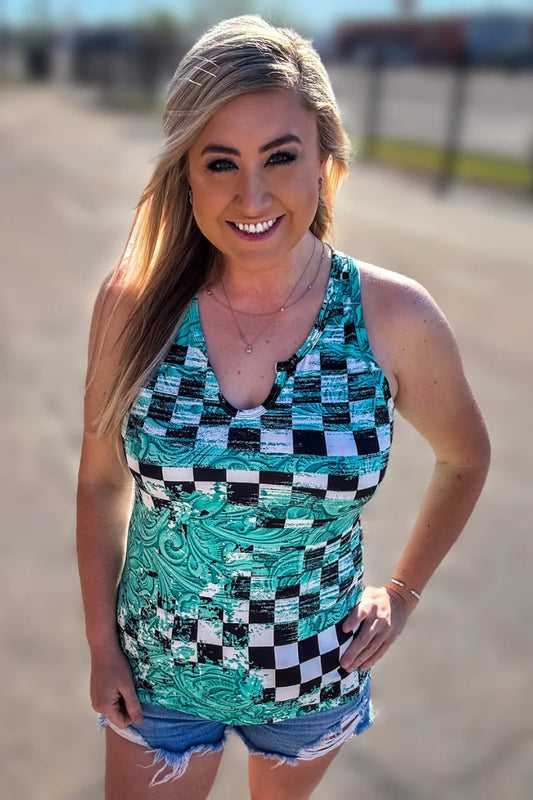 Miles Ahead Tank Top By Sterling Kreek