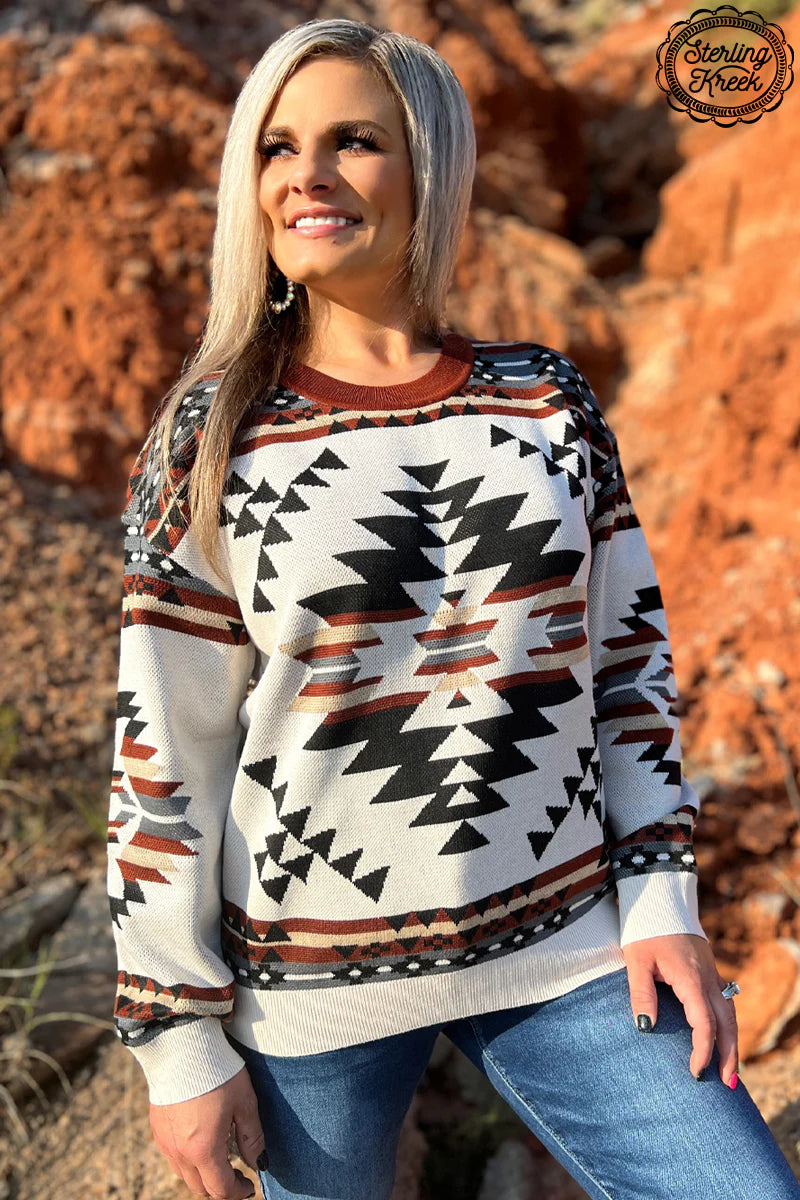 Lean On Me Knit Sweater By Sterling Kreek