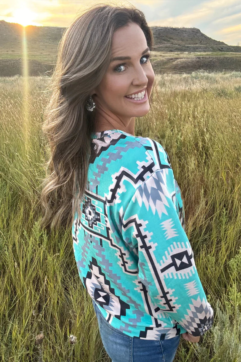 Blue Ridge Top By Sterling Kreek