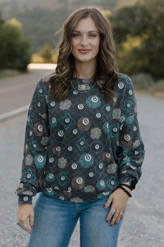 Break Shot Blossom Top By Sterling Kreek