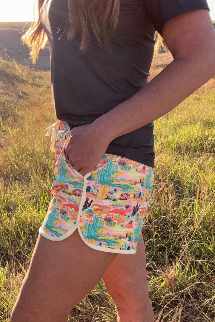 Cactus Crush Shorts by Sterling Kreek