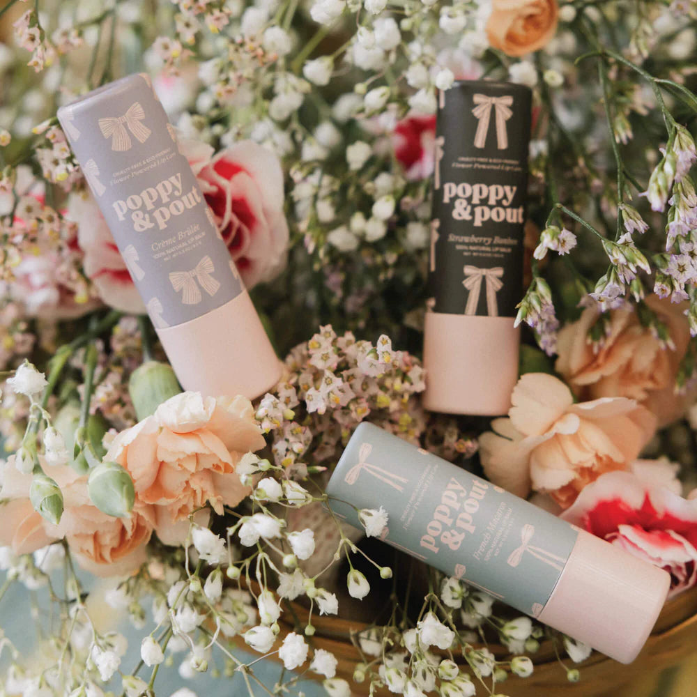 Coquette Gift Set Trio Lip Balm by Poppy & Pout