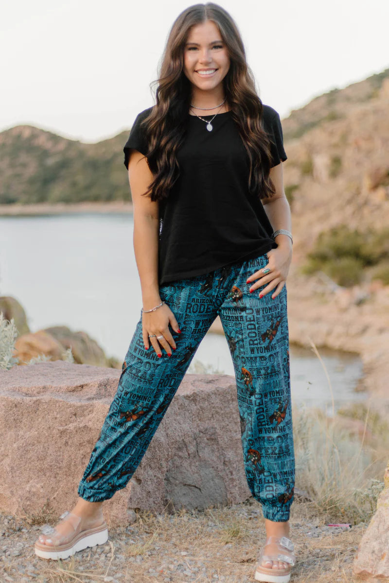Dear Rodeo Joggers By Sterling Kreek