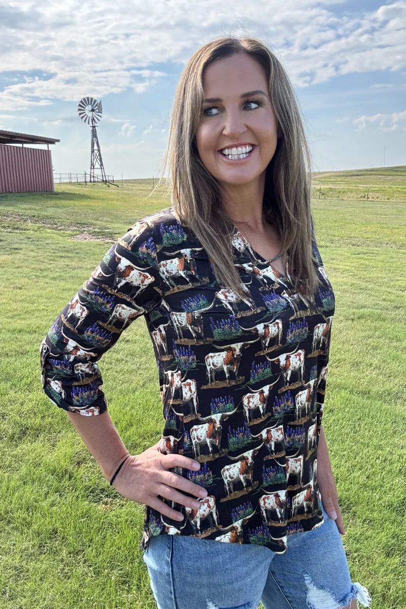 Heart of Texas Top By Sterling Kreek