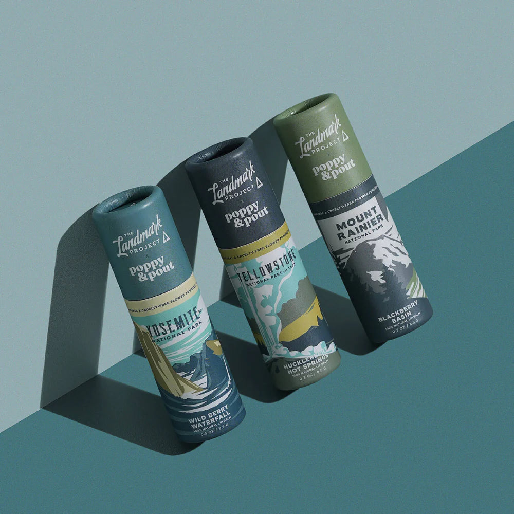 Landmark Project Lip Balm Trio by Poppy & Pout