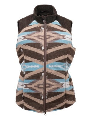Maybelle Light Brown Vest By OBT