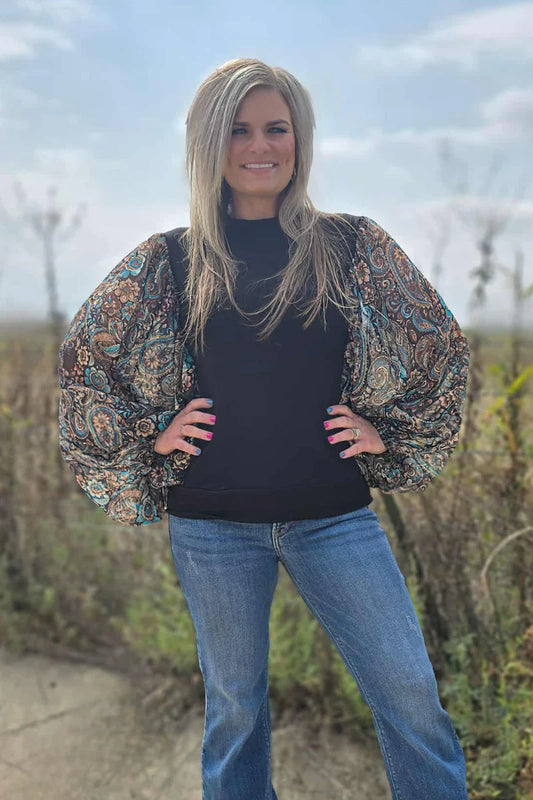 Paisley Dreams Top By Sterling Kreek