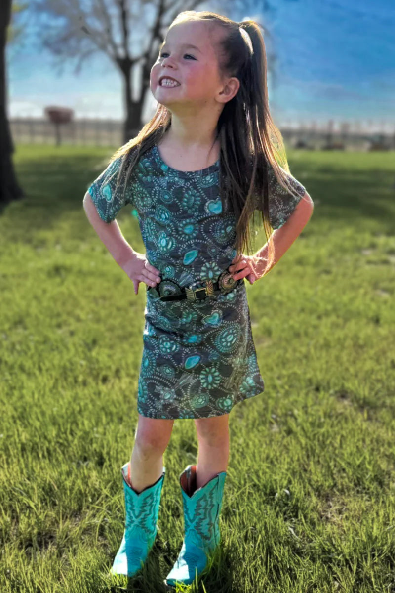 Navajo Country Dress Kids By Sterling Kreek