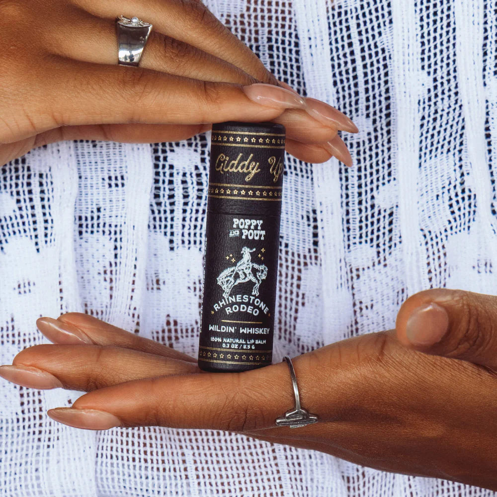 Wildin Whiskey Lip Balm by Poppy & Pout