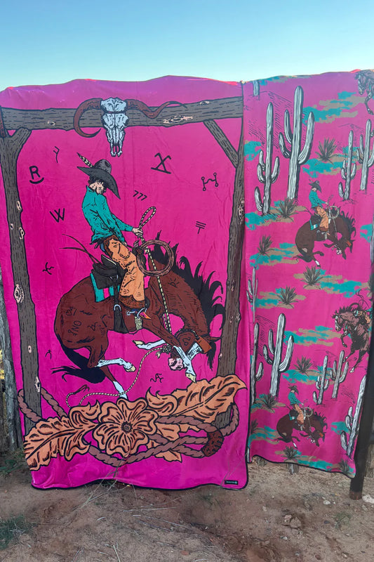 Rosette Rodeo Blanket By Sterling Kreek
