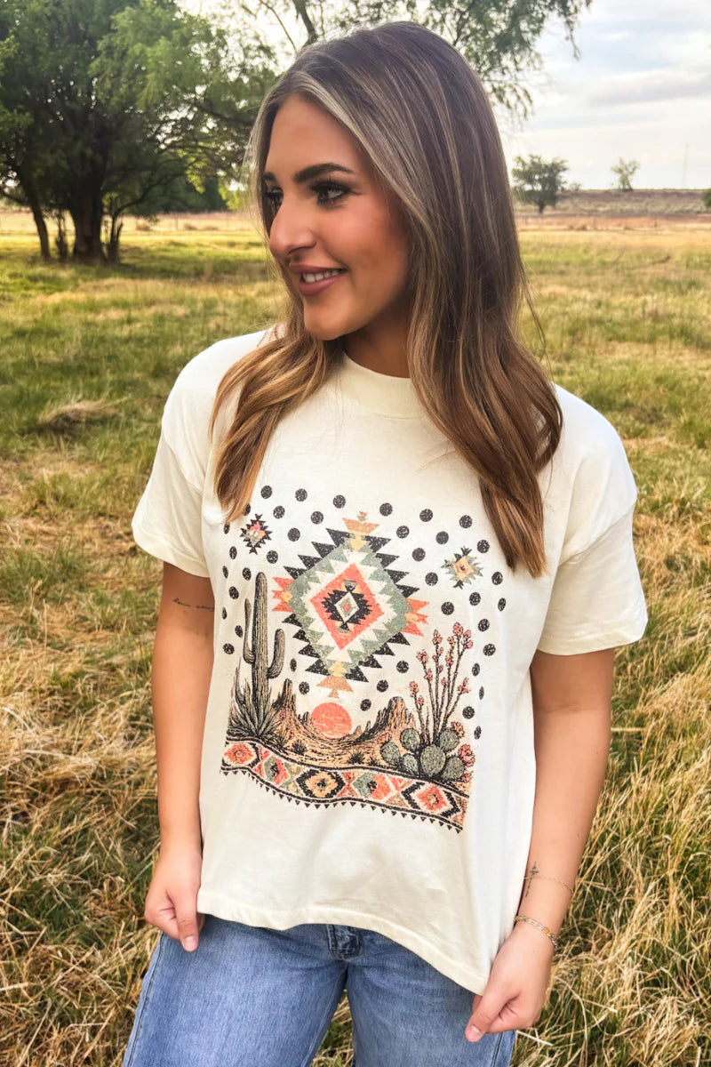 Boho Desert Tee By Sterling Kreek