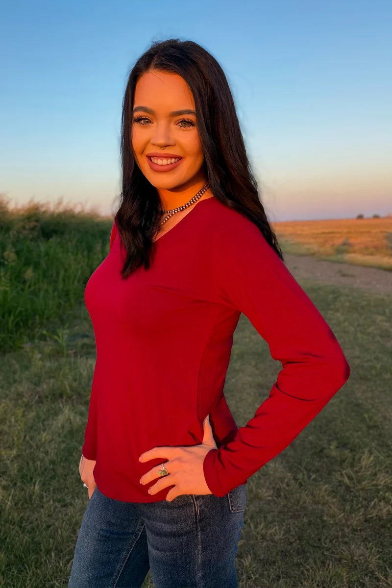 Cranberry Canyon Top By Sterling Kreek