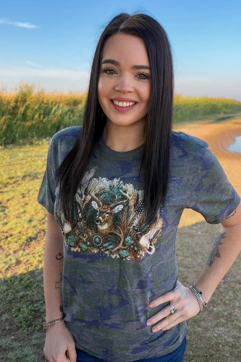 Field & Feather Tee By Sterling Kreek