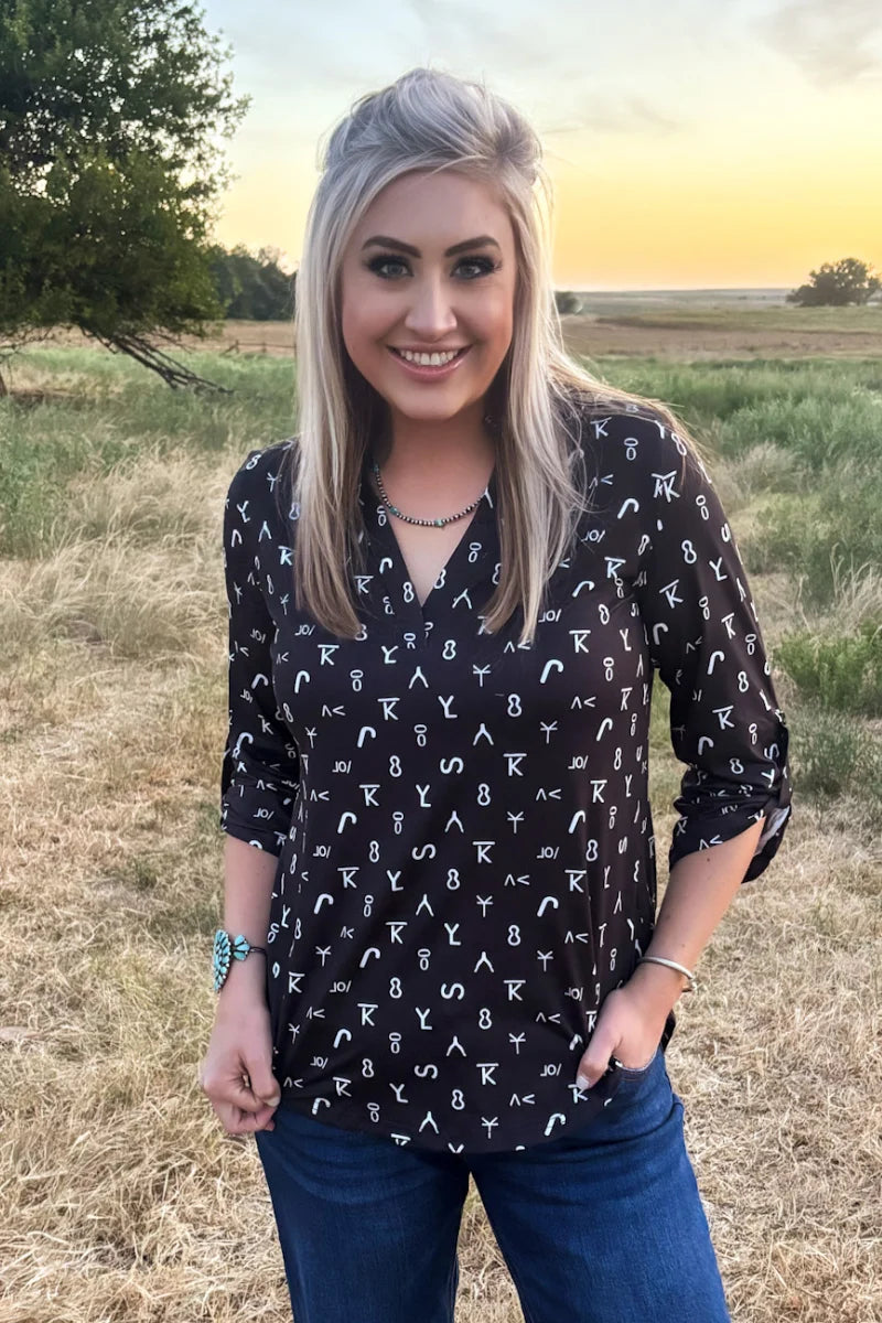 Forever Branded Top By Sterling Kreek