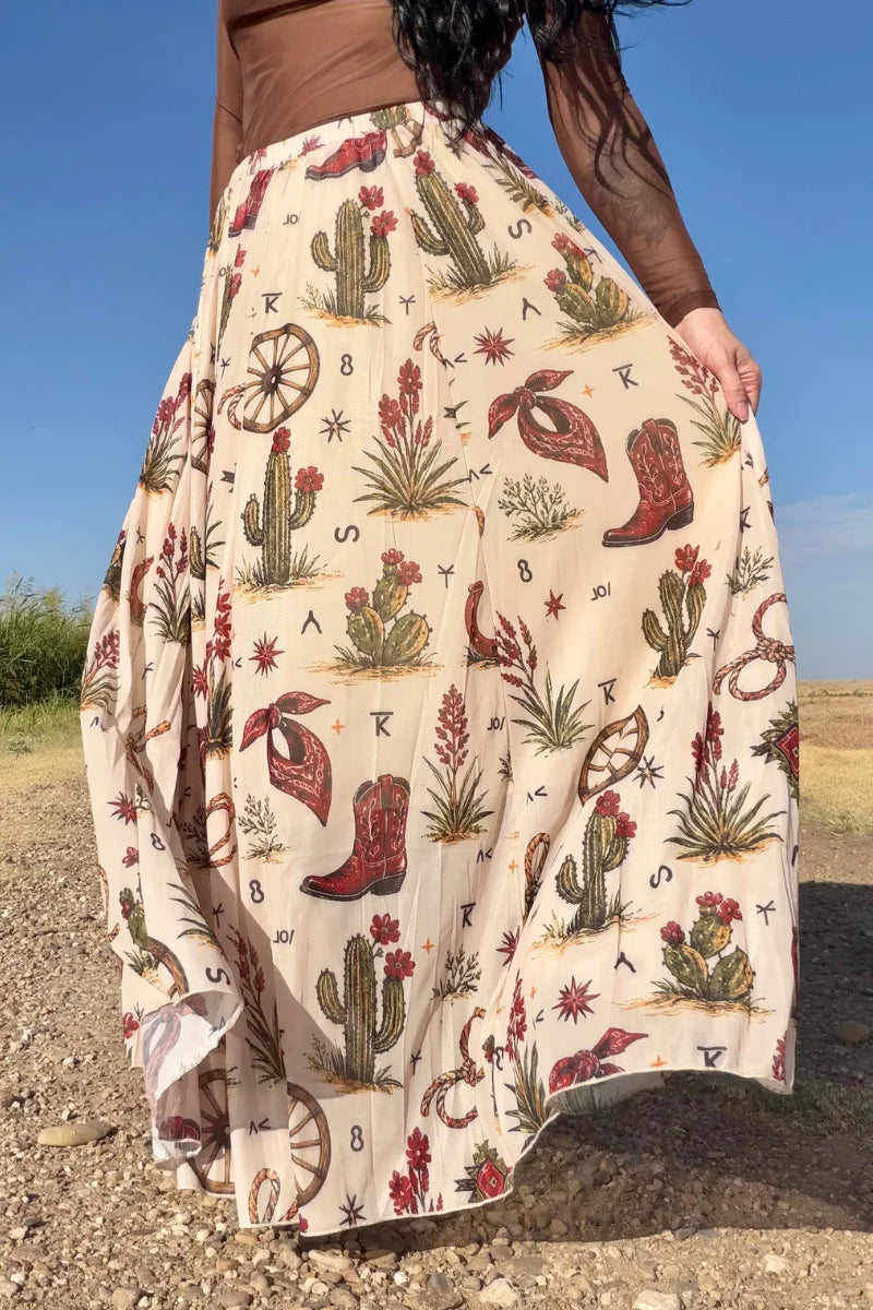 Homestead Honey Maxi Skirt By Sterling Kreek