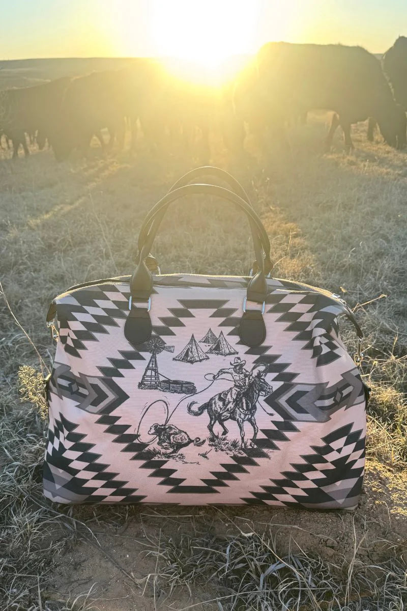 Into The West XL Tote By Sterling Kreek
