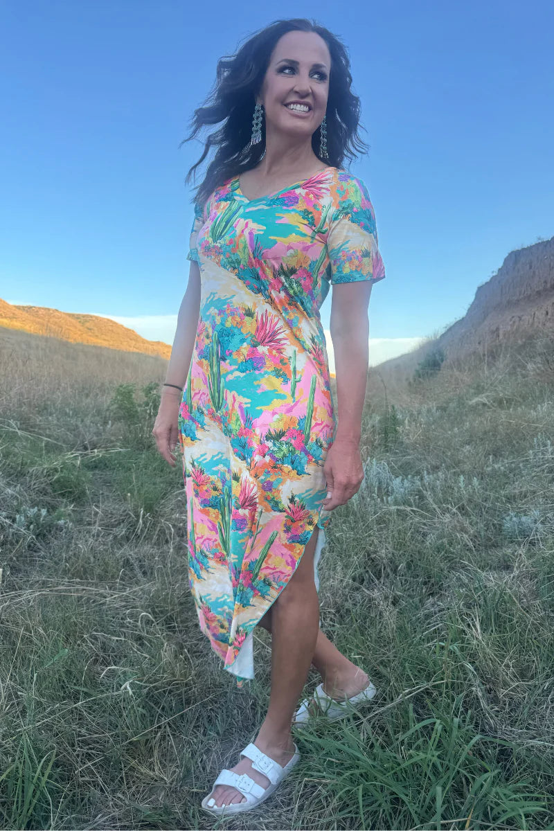 Painted Desert Maxi Dress By Sterling Kreek