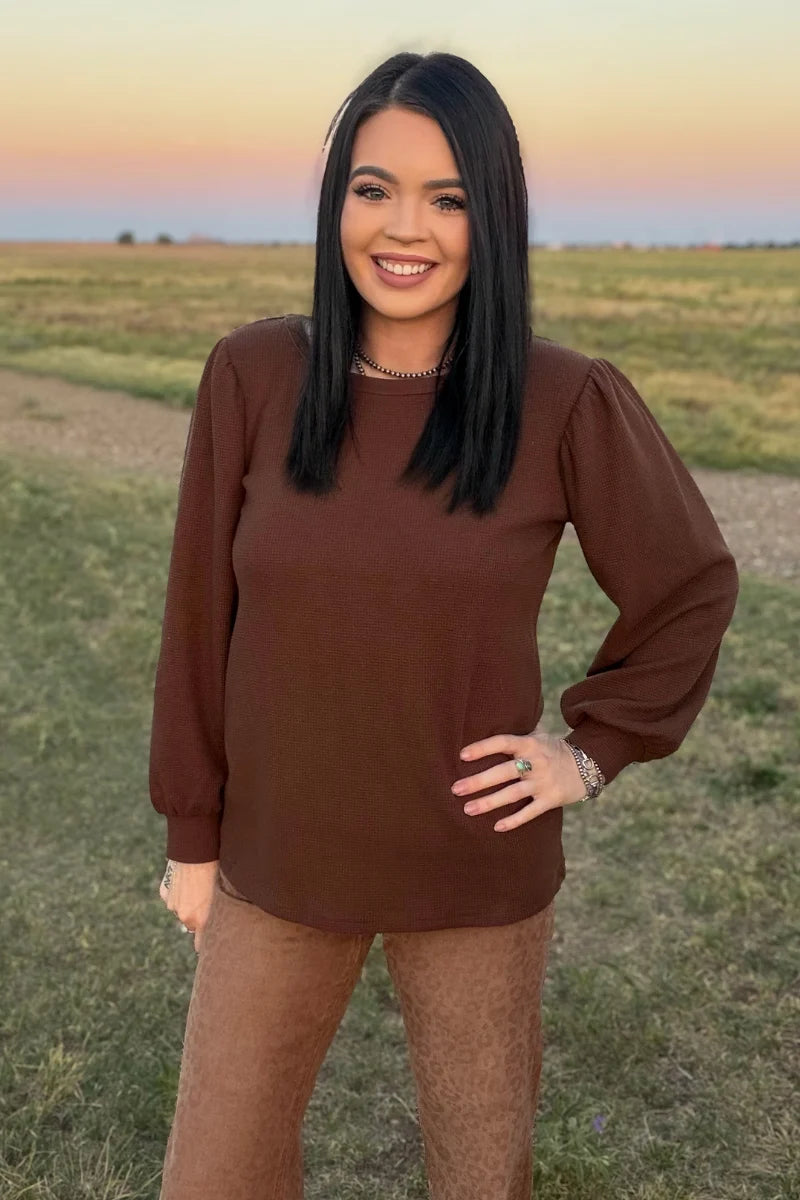 Prairie Classic Top - Brown By Sterling Kreek