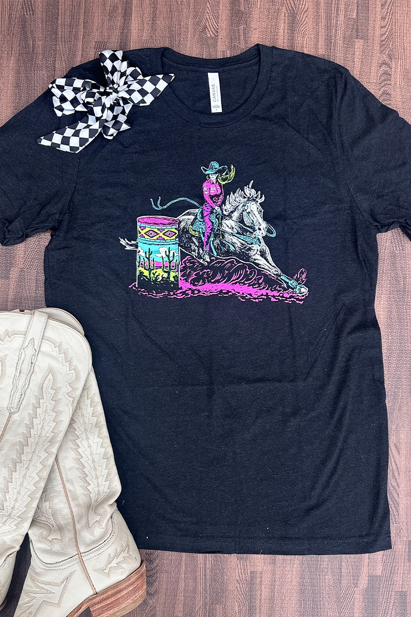 Smooth As Fast Neon Tee By Sterling Kreek
