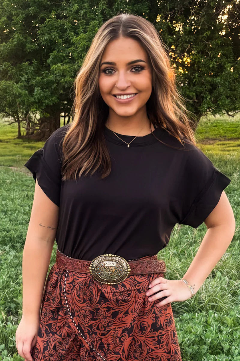 Sterling Staple Top Black By Sterling Kreek