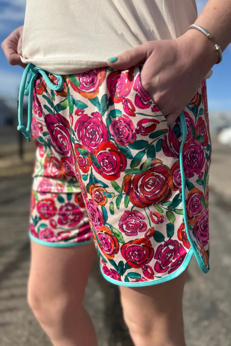 Thrive & Flourish Shorts Long By Sterling Kreek