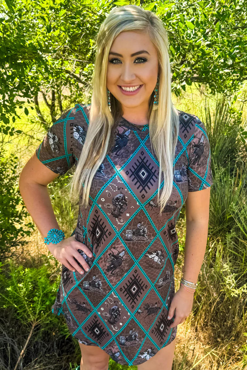 Wild & Western Dress By Sterling Kreek