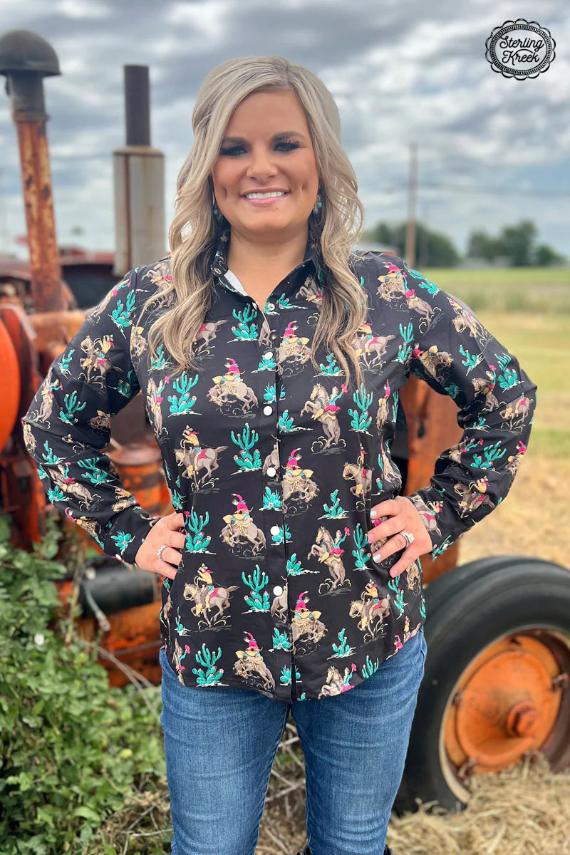 Western Grit Top By Sterling Kreek