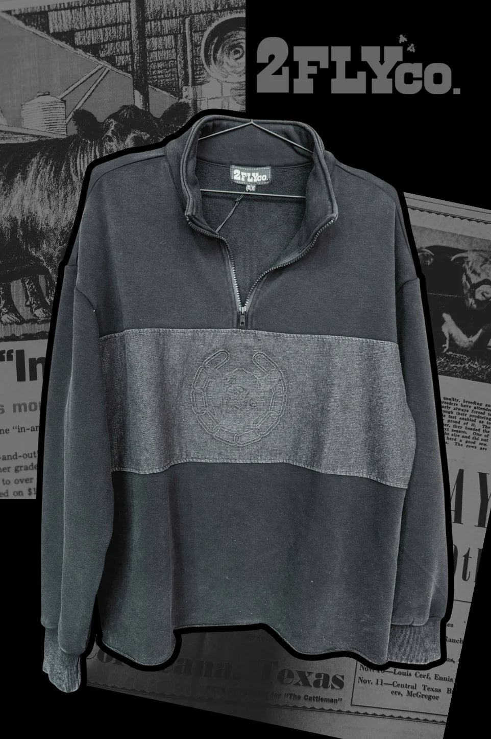 Double Take Pullover - Midnight By 2Fly