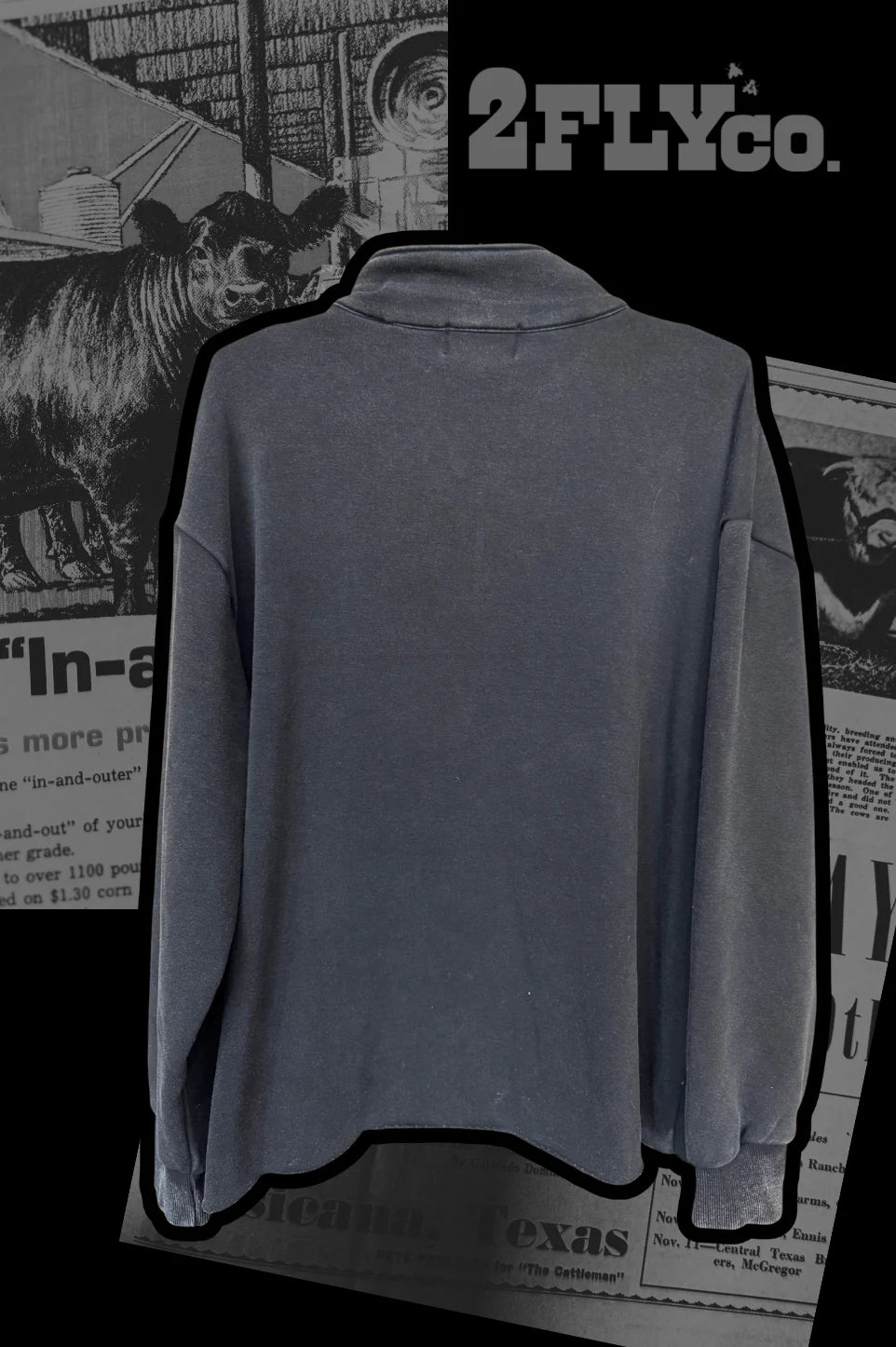 Double Take Pullover - Midnight By 2Fly