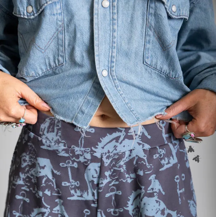 Blue Bucks Shorts By 2Fly