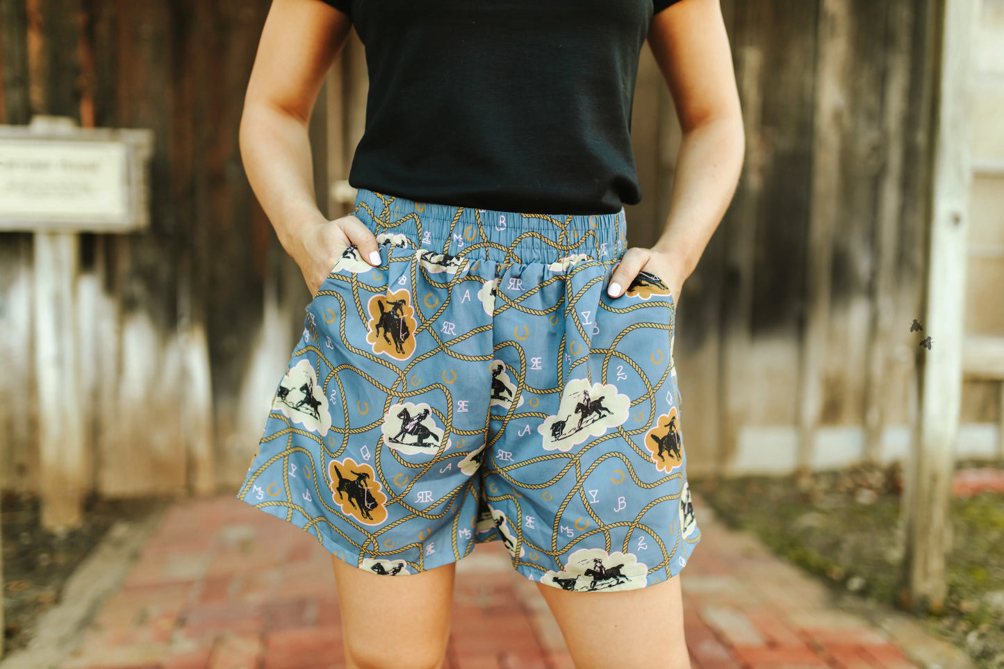 The Britches Vintage Cowboy Shorts By 2Fly