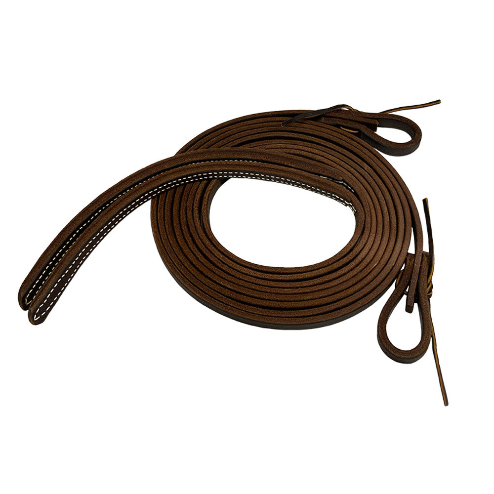 Oiled HL Split Reins W/Weighted Ends