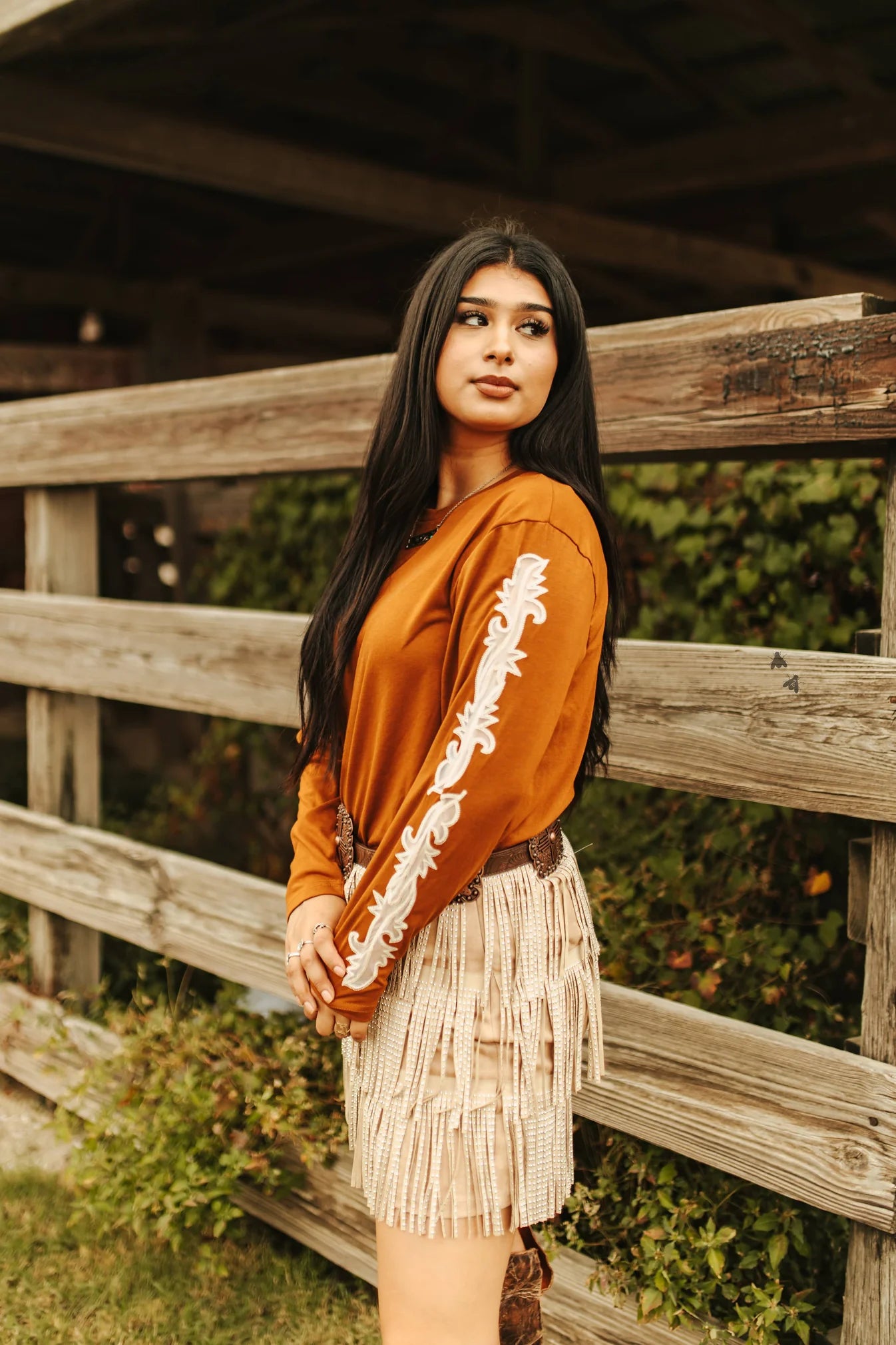 Pip'n Hot L/S- Saddle Shirt By 2Fly