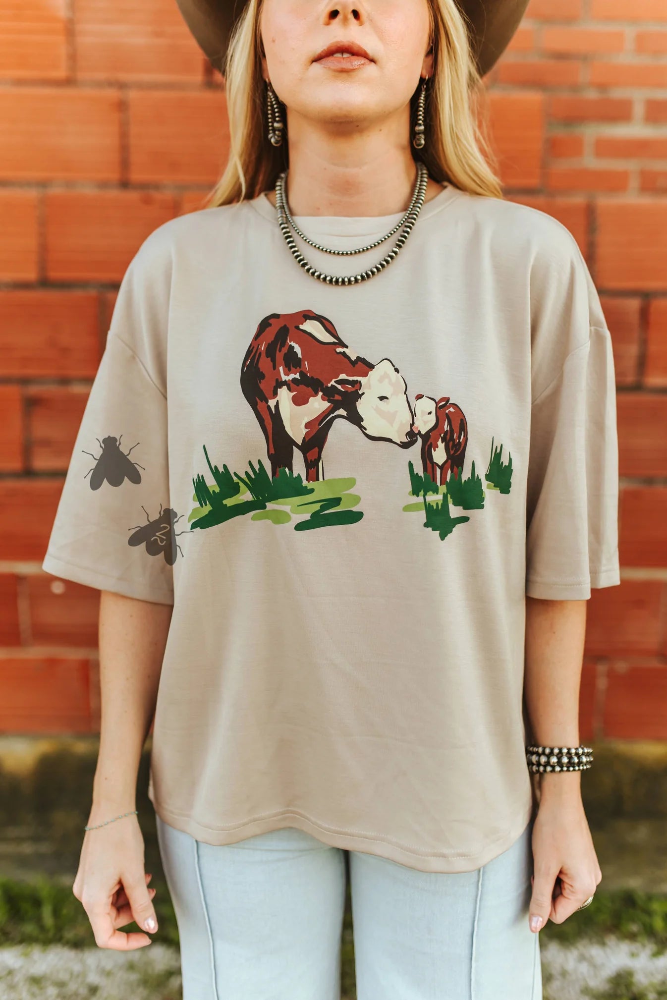 Cattle Haven Tee- Dusty By 2Fly
