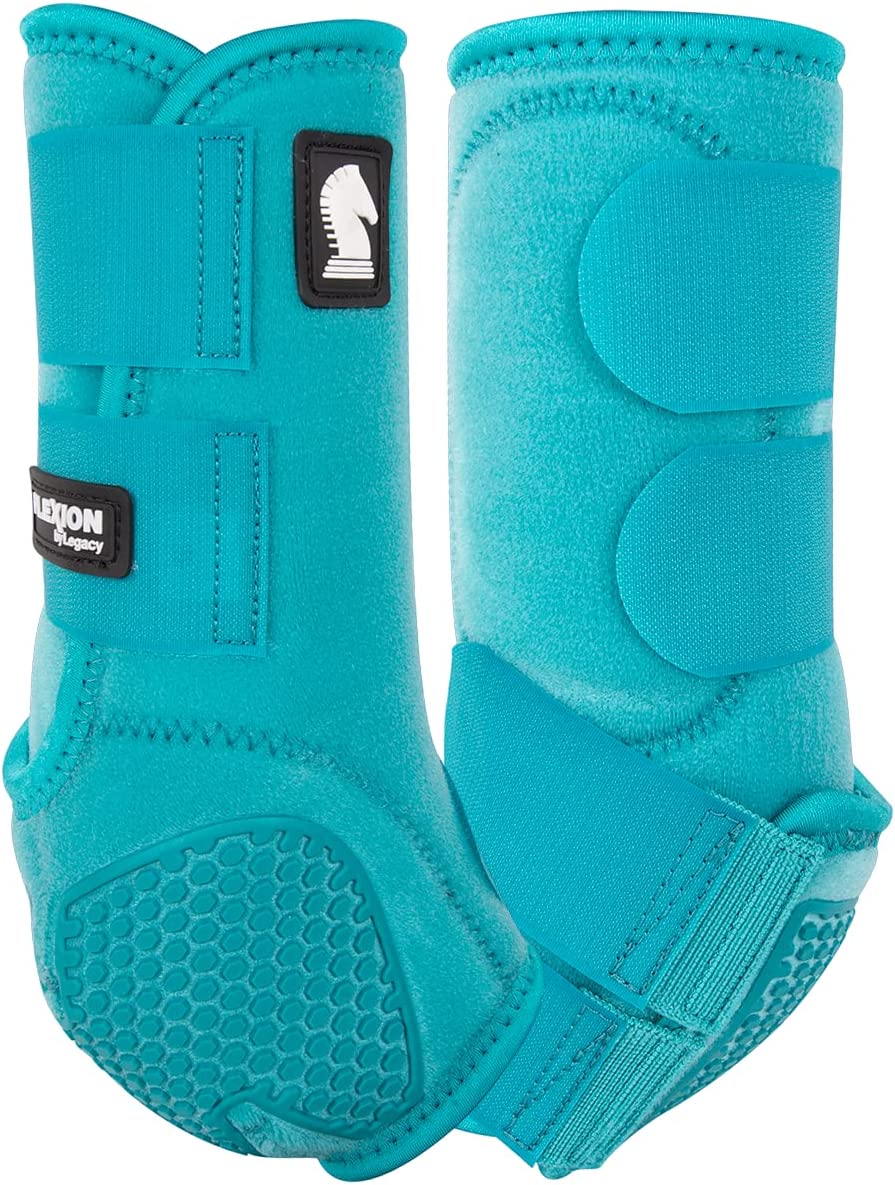 Classic Equine Flexion Aqua Front Support Boots