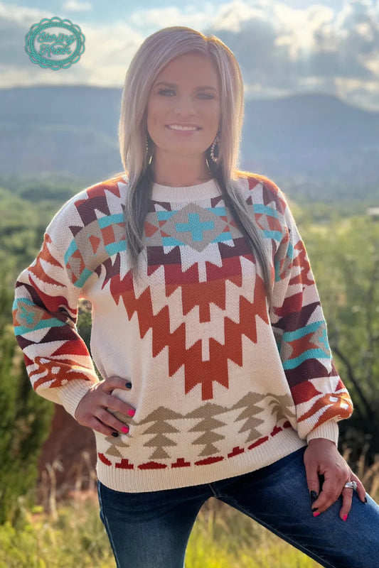 Country Club Knit Sweater By Sterling Kreek