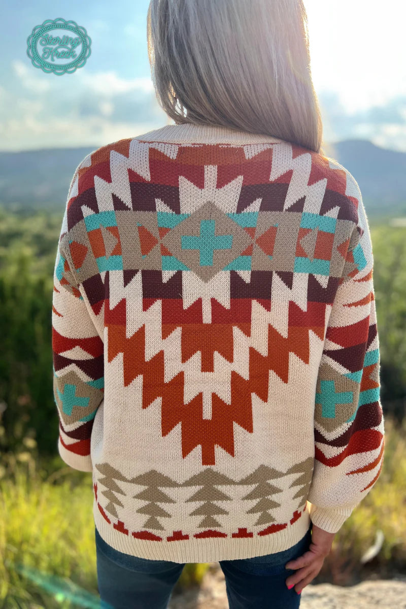 Country Club Knit Sweater By Sterling Kreek